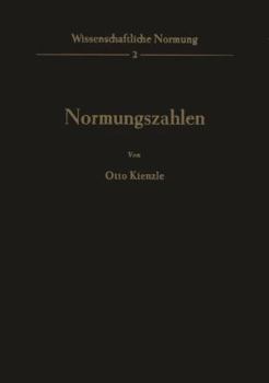 Paperback Normungszahlen [German] Book