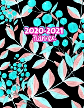 2020-2021 Planner: Two Year Calendar Organizer and Goal Journal | January 2020 - December 2021 Daily, Weekly and Monthly Planner Book with Back Sticker Expression Wall for 2 Years | Design Code 959891