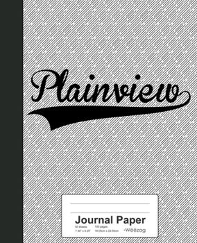 Paperback Journal Paper: PLAINVIEW Notebook Book