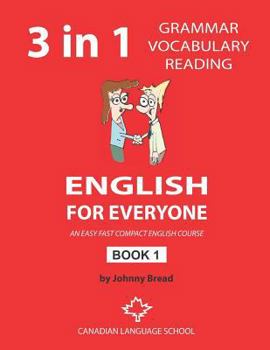 Paperback English for Everyone - Book 1: An Easy Fast Compact English Course - Grammar Vocabulary Reading Book