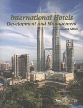 Hardcover International Hotels: Development and Management Book