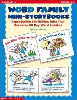 Paperback Word Family Mini-Storybooks: Grades 1-3 Book