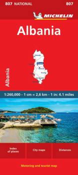 Map Michelin Map Albania Book