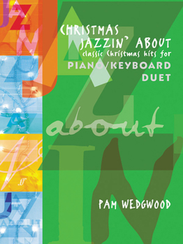 Paperback Christmas Jazzin' about for Piano Duet: Classic Christmas Hits Book