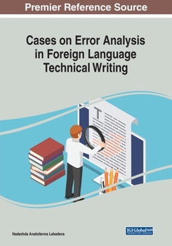 Paperback Cases on Error Analysis in Foreign Language Technical Writing Book