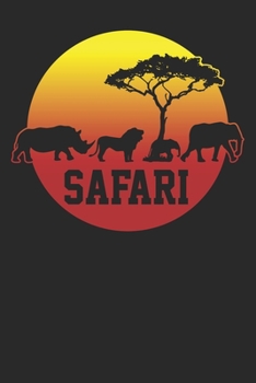 Notebook: Safari Dot Grid 6x9 120 Pages