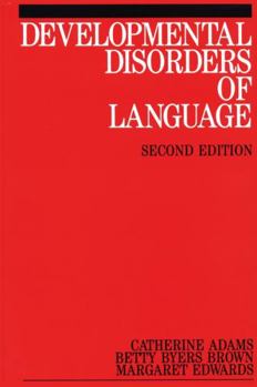 Paperback Developmental Disorders of Language Book