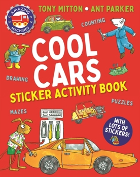 Paperback Amazing Machines Cool Cars Activity Book