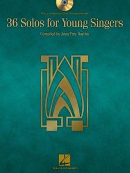 Paperback 36 Solos for Young Singers Book