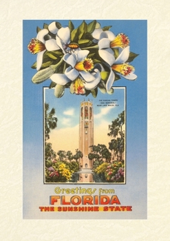 Paperback Vintage Lined Notebook Greetings from Florida Book