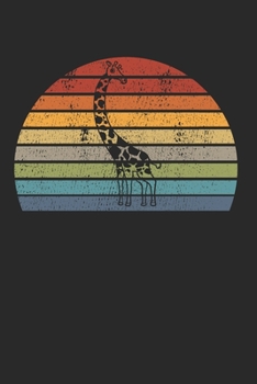 Giraffe Notizbuch: Giraffe Notizbuch für Liebhaber / Notizheft / Notizblock A5 (6x9in) Dotted Notebook / Punkteraster / 120 gepunktete Seiten (German Edition)