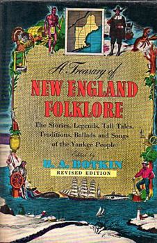 Hardcover Treasury of New England Folk Book