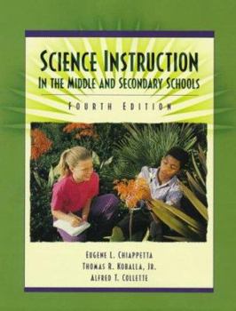 Paperback Science Instruction in the Middle and Secondary Schools Book