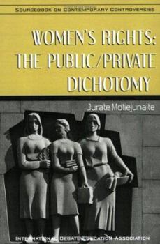 Paperback Women's Rights: The Public/Private Dichotomy Book