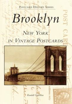 Paperback Brooklyn, New York in Vintage Postcards Book