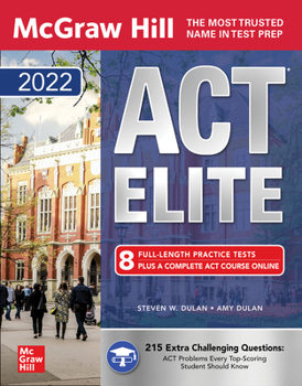 Paperback McGraw-Hill Education ACT Elite 2022 Book