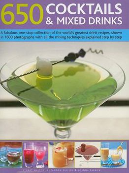 Hardcover 650 Cocktails & Mixed Drinks Book