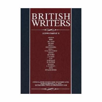 Hardcover British Writers, Supplement X Book