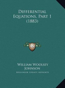 Differential Equations, Part 1