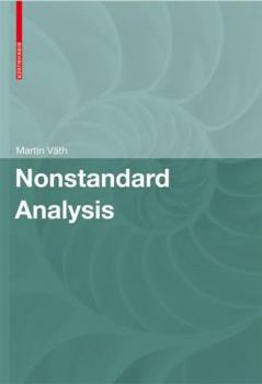 Hardcover Nonstandard Analysis Book