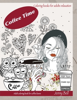 Paperback Coloring books for adults relaxation: Stress relief coloring book for adults [Large Print] Book