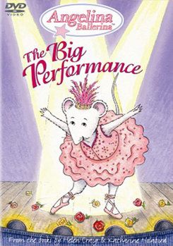 DVD Angelina Ballerina: The Big Performance Book