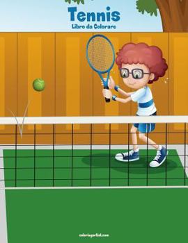Paperback Tennis Libro da Colorare 1 [Italian] Book