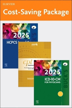 Misc. Buck's 2025 ICD-10-CM for Physicians, AMA 2025 Cpt(r) Professional, and Buck's 2025 HCPCS Level II Book