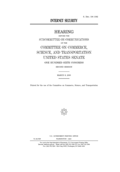 Paperback Internet security Book