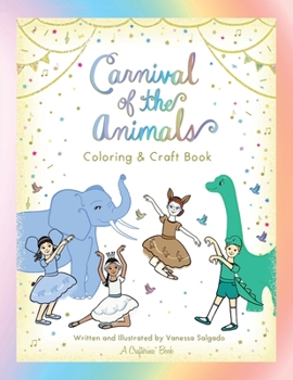 Paperback Carnival of the Animals Coloring & Craft Book