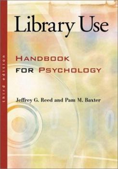 Paperback Library Use: Handbook for Psychology Book