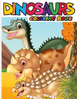 Paperback Dinosaur coloring book: A Coloring Book Celebrating Our Old-School Coworkers Gifts Book