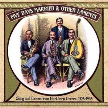 Music - CD Five Days Married & Other Laments: Song and Dance  Book