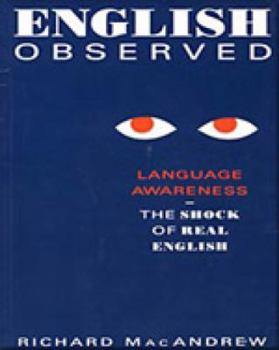 Paperback English Observed: A Handbook of Language Awareness Book