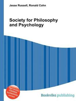 Paperback Society for Philosophy and Psychology Book