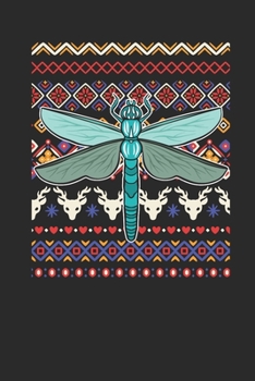 Christmas Sweater - Dragonfly: Small Lined Notebook – Christmas Gift for Kids, Women, Men Girls And Boys