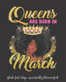 Black Girl Magic 2020 Weekly Planner Book: Strong Black Wife Gift Black Girl Magic Melanin African Diva | 2020 Calendar | Goals | Gratitude | African ... | Contacts | Black Queen | Melanin | Gift