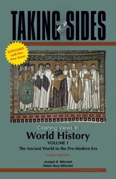 Paperback Clashing Views in World History, Volume I: The Ancient World to the Pre-Modern Era Book