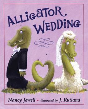 Hardcover Alligator Wedding Book