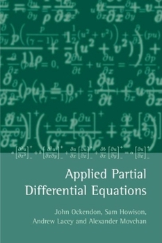 Paperback Applied Partial Differential Equations Book
