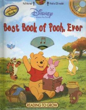 Hardcover Best Book of Pooh, Ever: Reading to Grow [With Stickers and Poster and CD (Audio)] Book