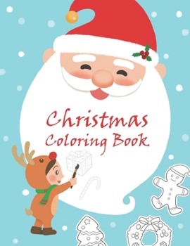 Paperback Christmas Coloring Book: A Festive Coloring Book for Kids Book