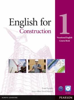 Paperback English for Construction Level 1 Coursebook Pack [With CDROM] Book