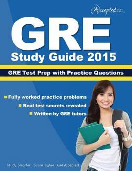 Paperback GRE Study Guide 2015: GRE Test Prep with Practice Questions Book