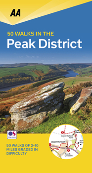 Paperback 50 Walks in Peak District Book