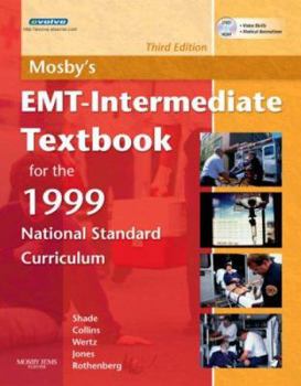 Paperback Mosby's EMT-Intermediate Textbook for the 1999 National Standard Curriculum [With Dvdrom] Book