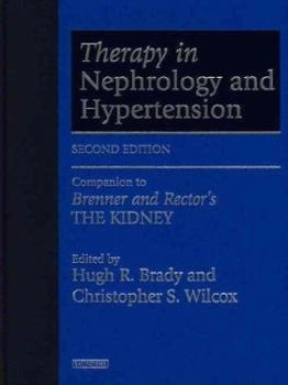 Hardcover Therapy in Nephrology and Hypertension Book