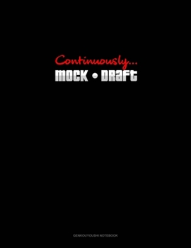 Paperback Continuously Mock Draft: Genkouyoushi Notebook Book