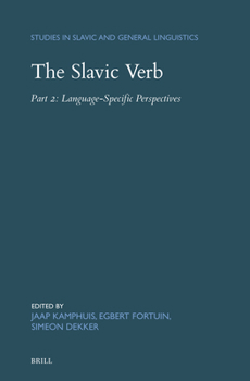 Hardcover The Slavic Verb: Part 2: Language-Specific Perspectives Book