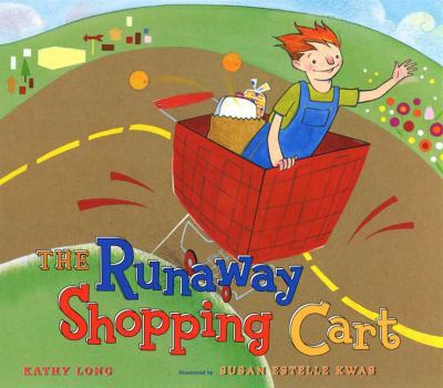 Hardcover The Runaway Shopping Cart Book